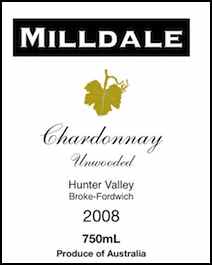 Milldale label Front Chard